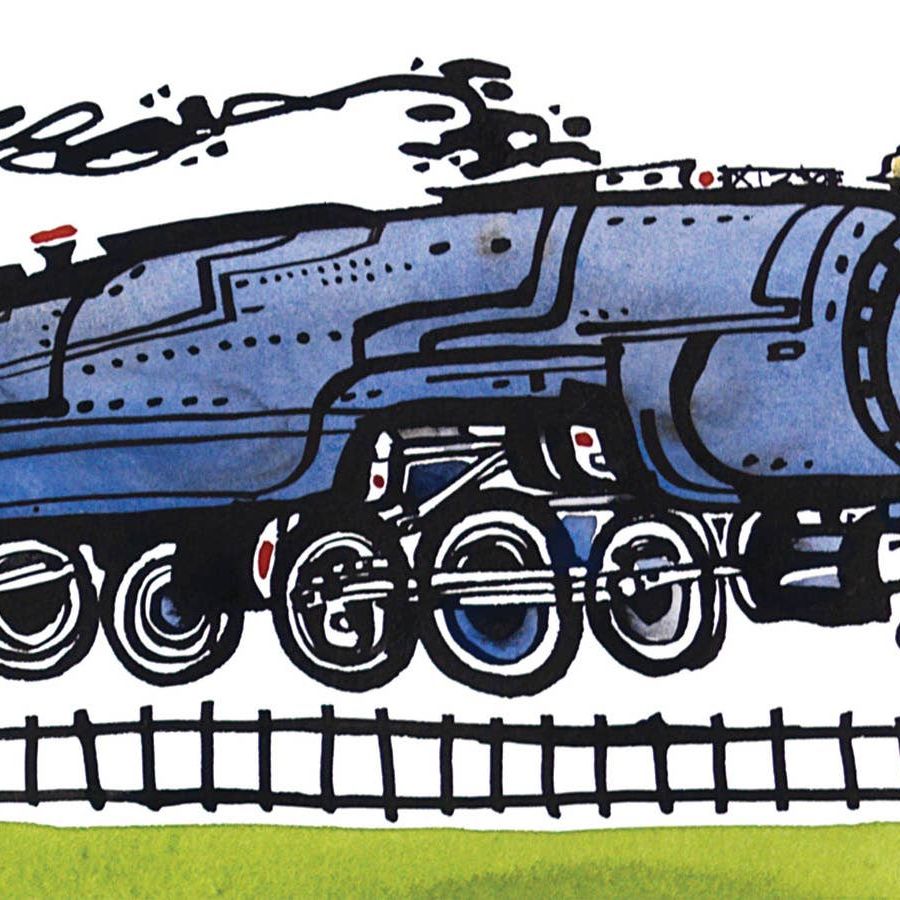 TRAINS GO BOARD BOOK