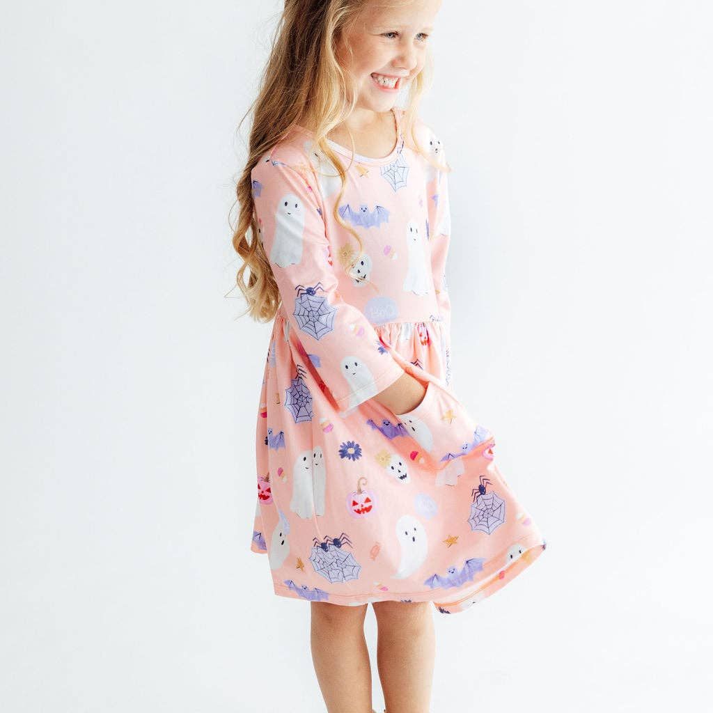 SPOOKY SWEETHEART TWIRL DRESS