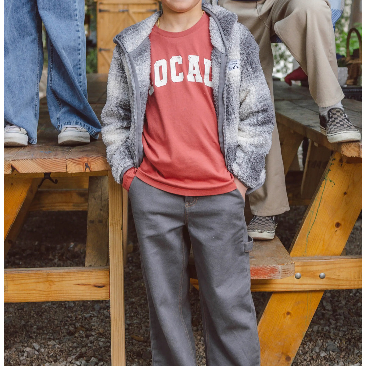 COTTON TWILL CARPENTER PANTS