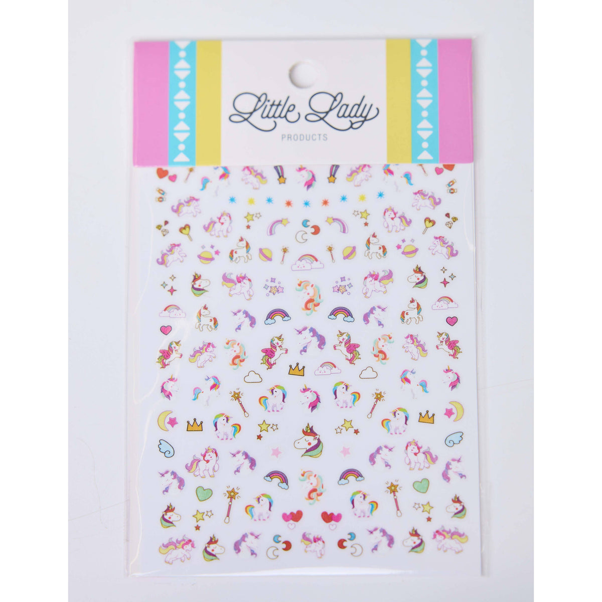UNICORN PARTY NAIL STICKERS