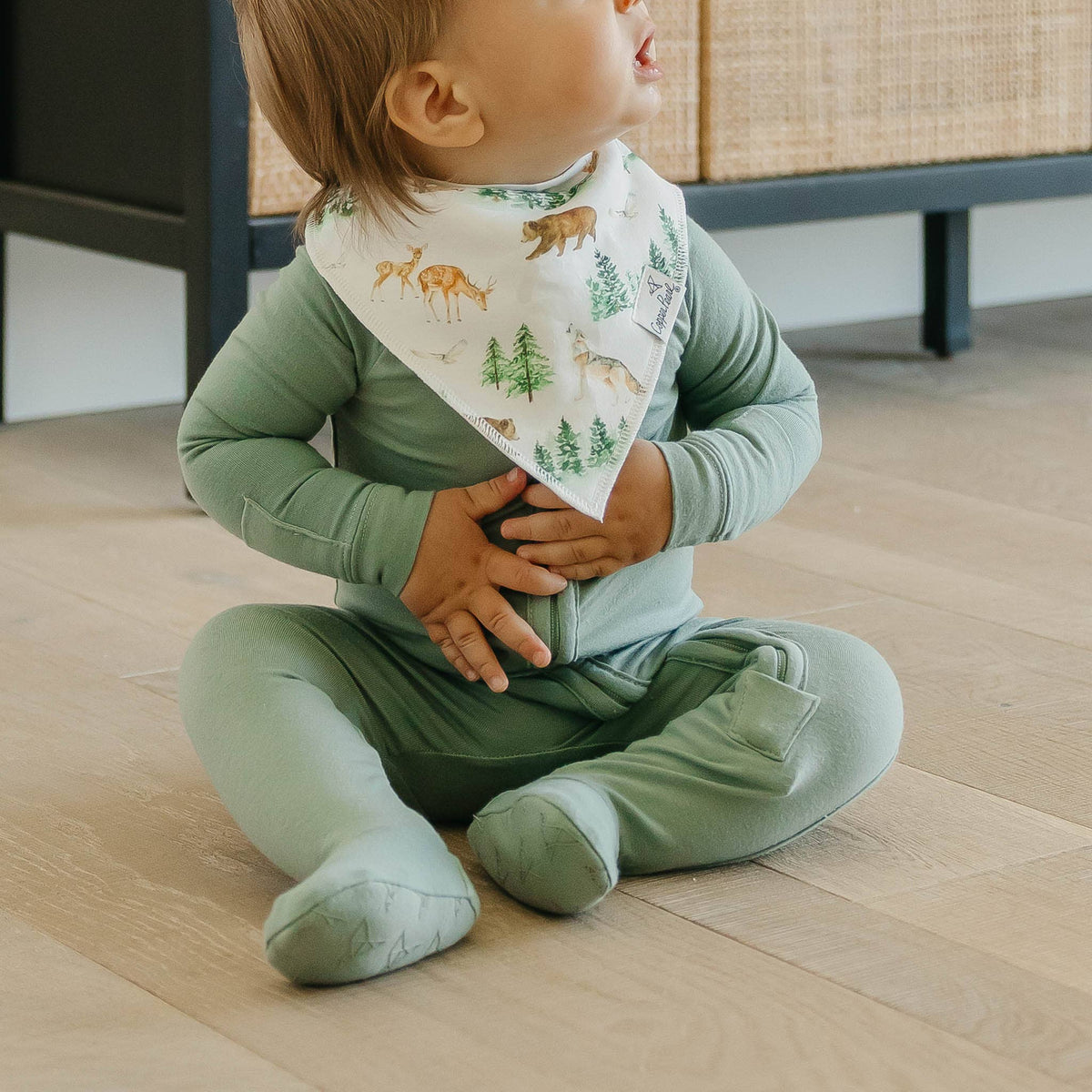 4 PACK BABY BANDANA BIBS || WILDER