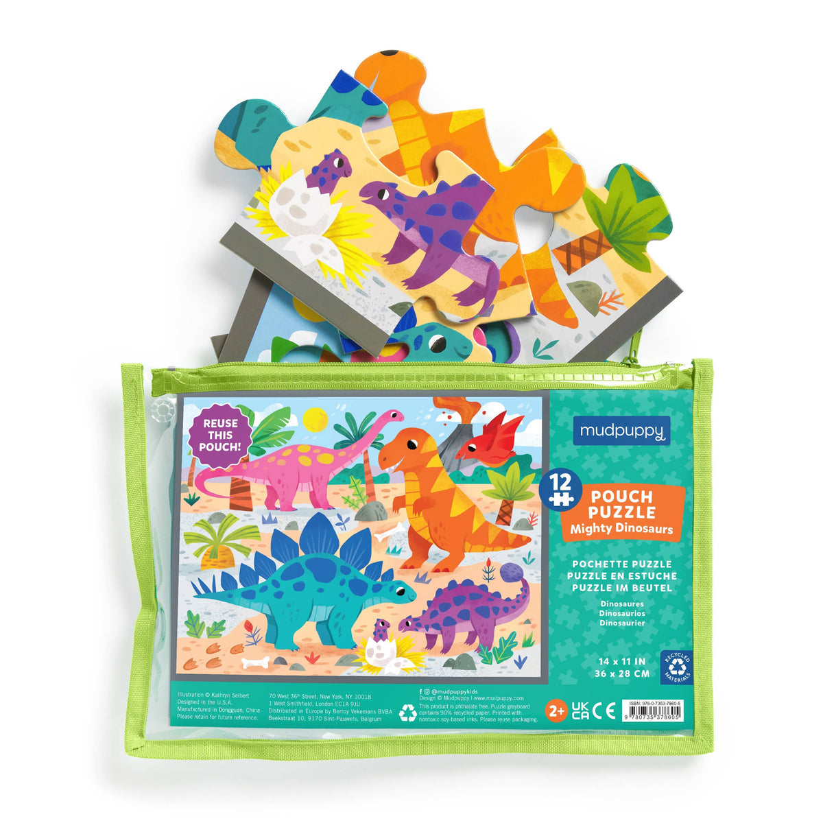 12 PIECE PURCH PUZZLE || MIGHTY DINOSAURS