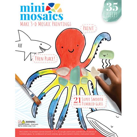 UNDERWATER GIANTS: PAINT AND DECORATE CANVAS BOARD