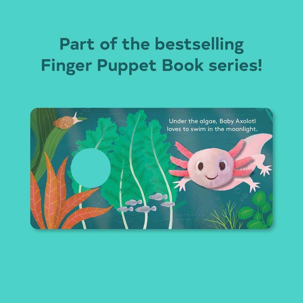 FINGER PUTTET BOOK || BABY AXOLOTL