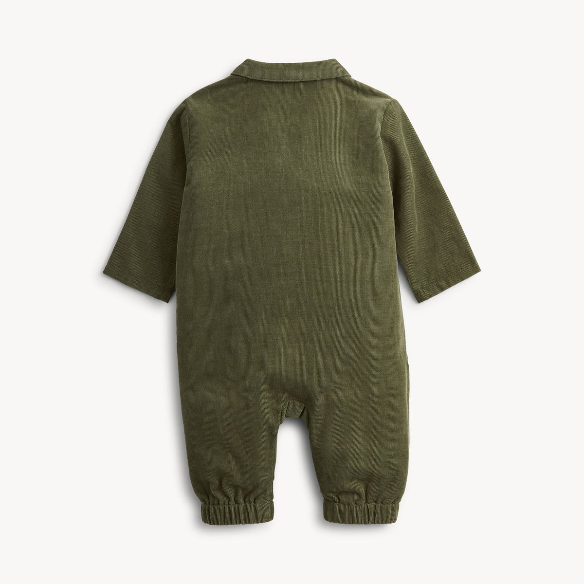 GREEN CORDUROY BOY ROMPER