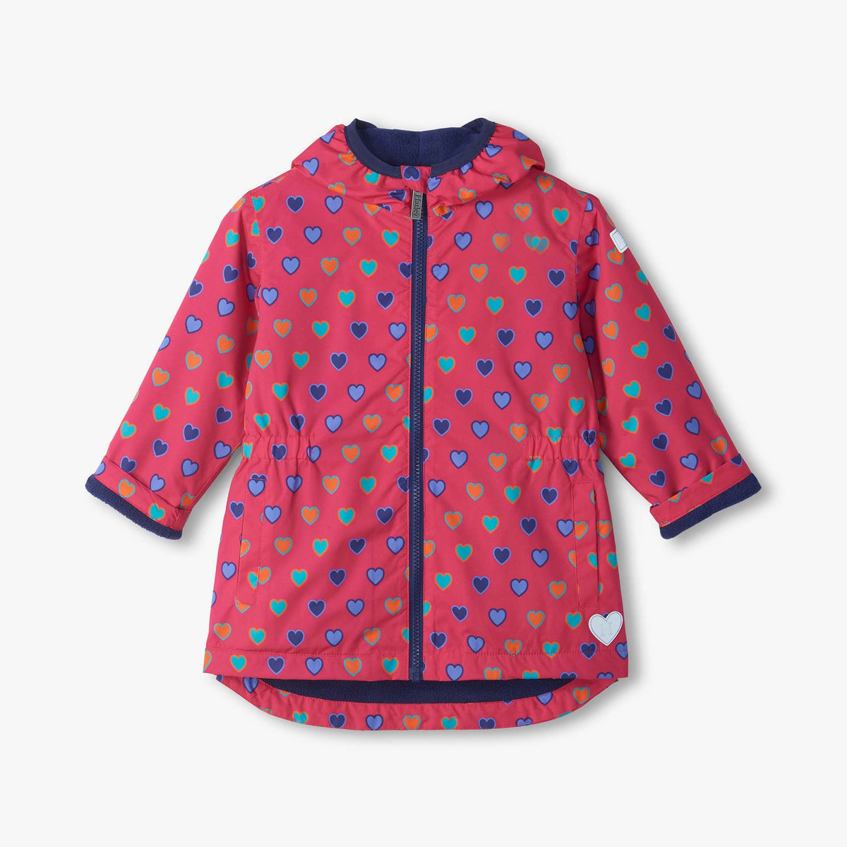 Heart Bunches Field Jacket - Pink Yarrow