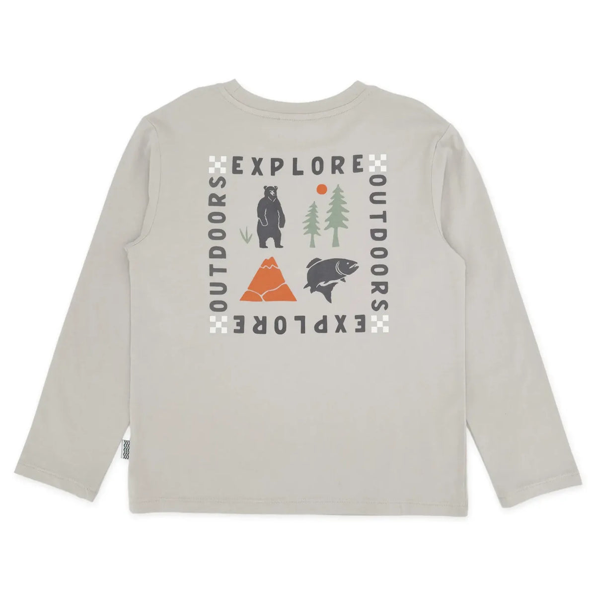 EXPLORER L/S TEE || SLATE GREY