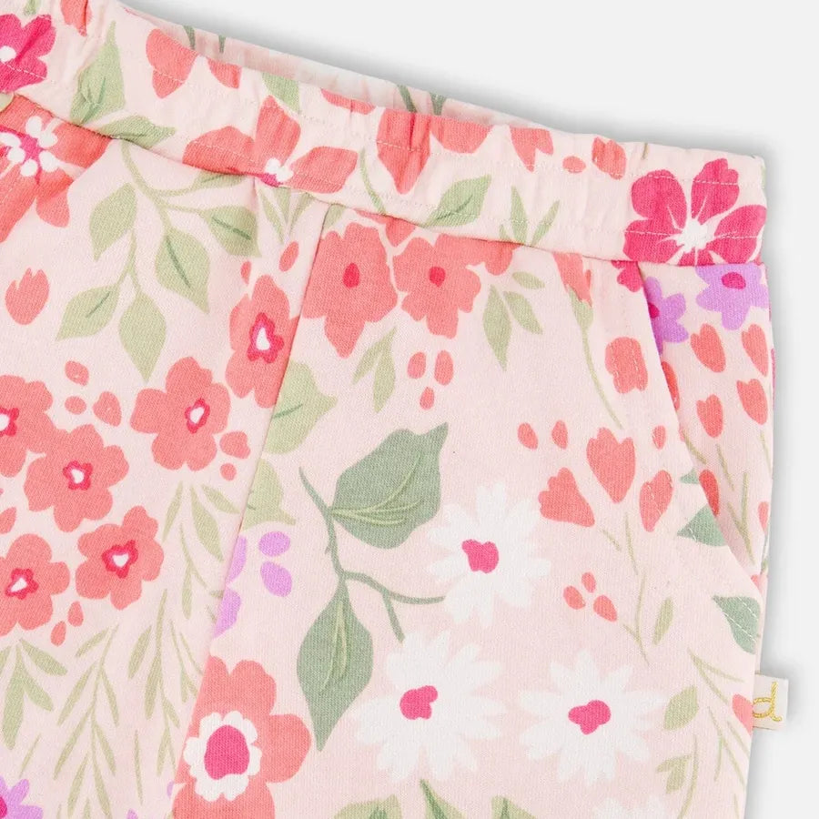 FRENCH TERRY PANTS || PINK MEADOW