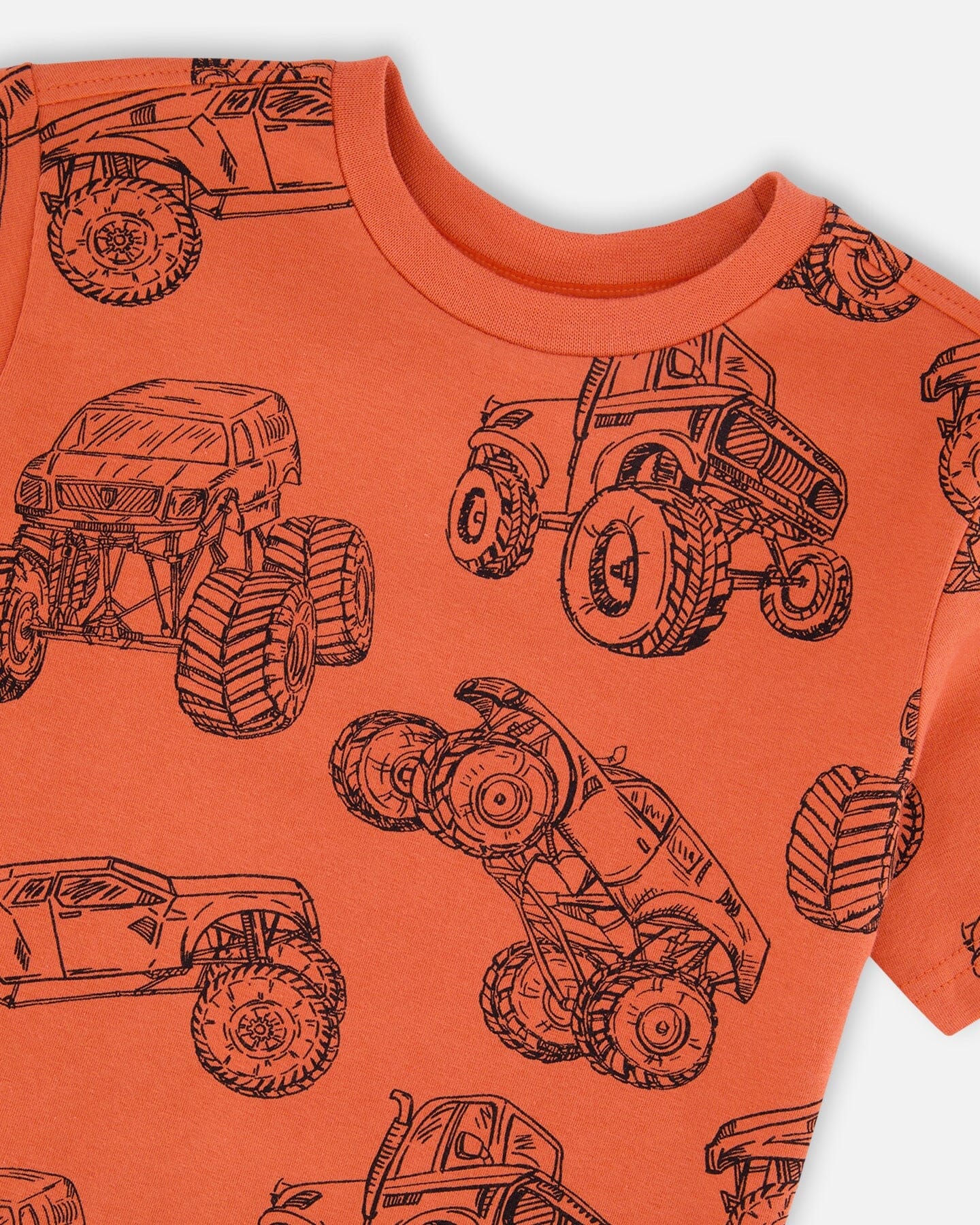 ORGANIC COTTON MONSTER TRUCK T-SHIRT