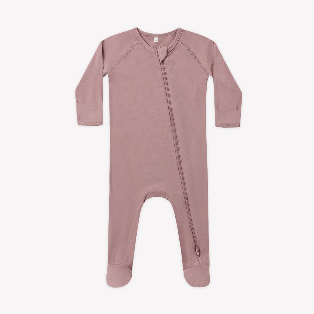 BAMBOO ZIP FOOTIE || MULBERRY