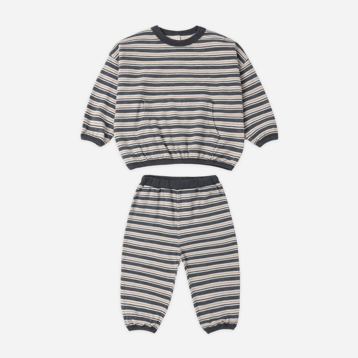RELAXED SET BLUE STRIPE