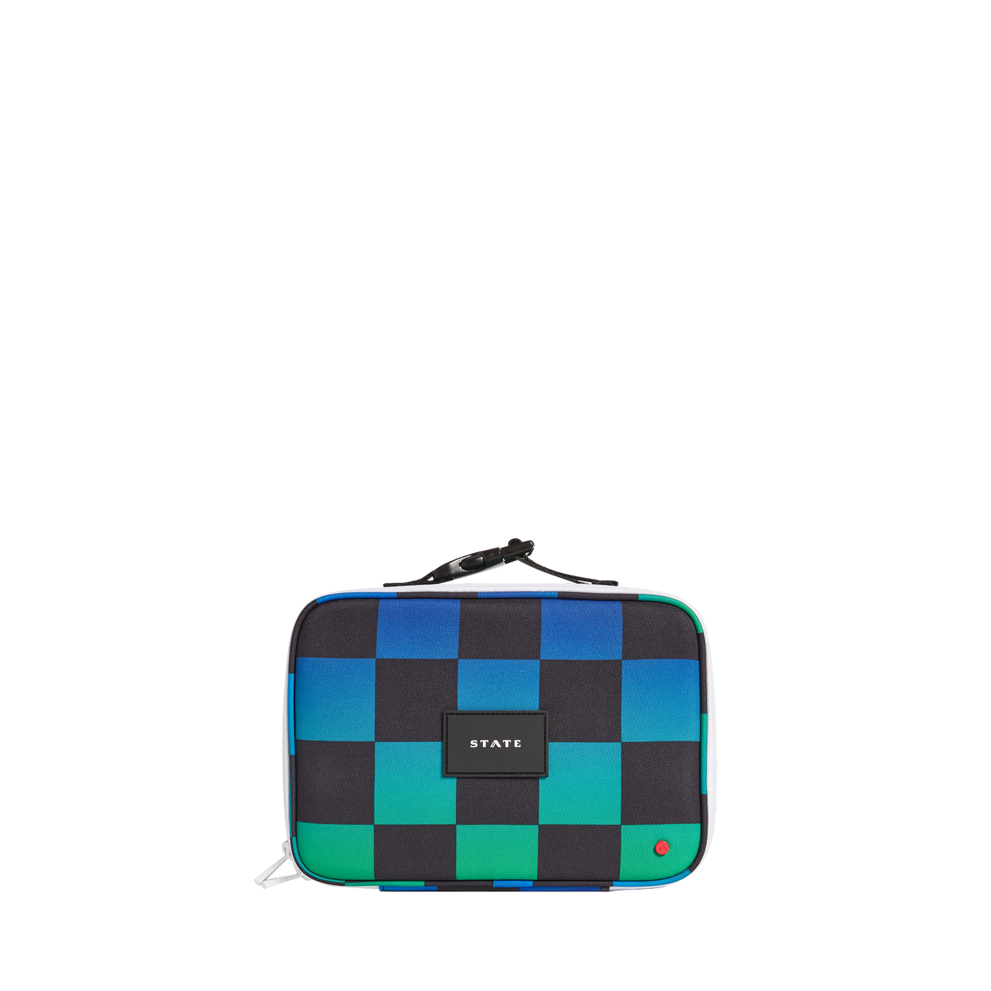 Rodgers Lunch Box - Blue Checkerboard