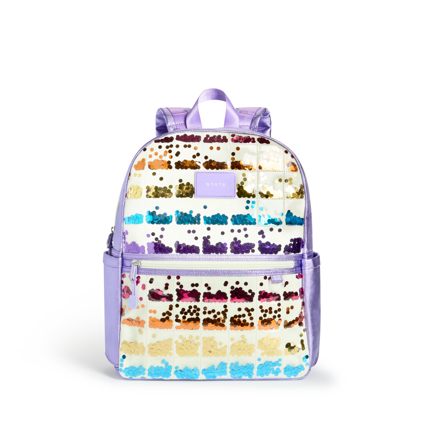 Kane Backpack - Lilac Quilted Sequins