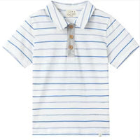 STRIPE POLO || POLREATH ROYAL