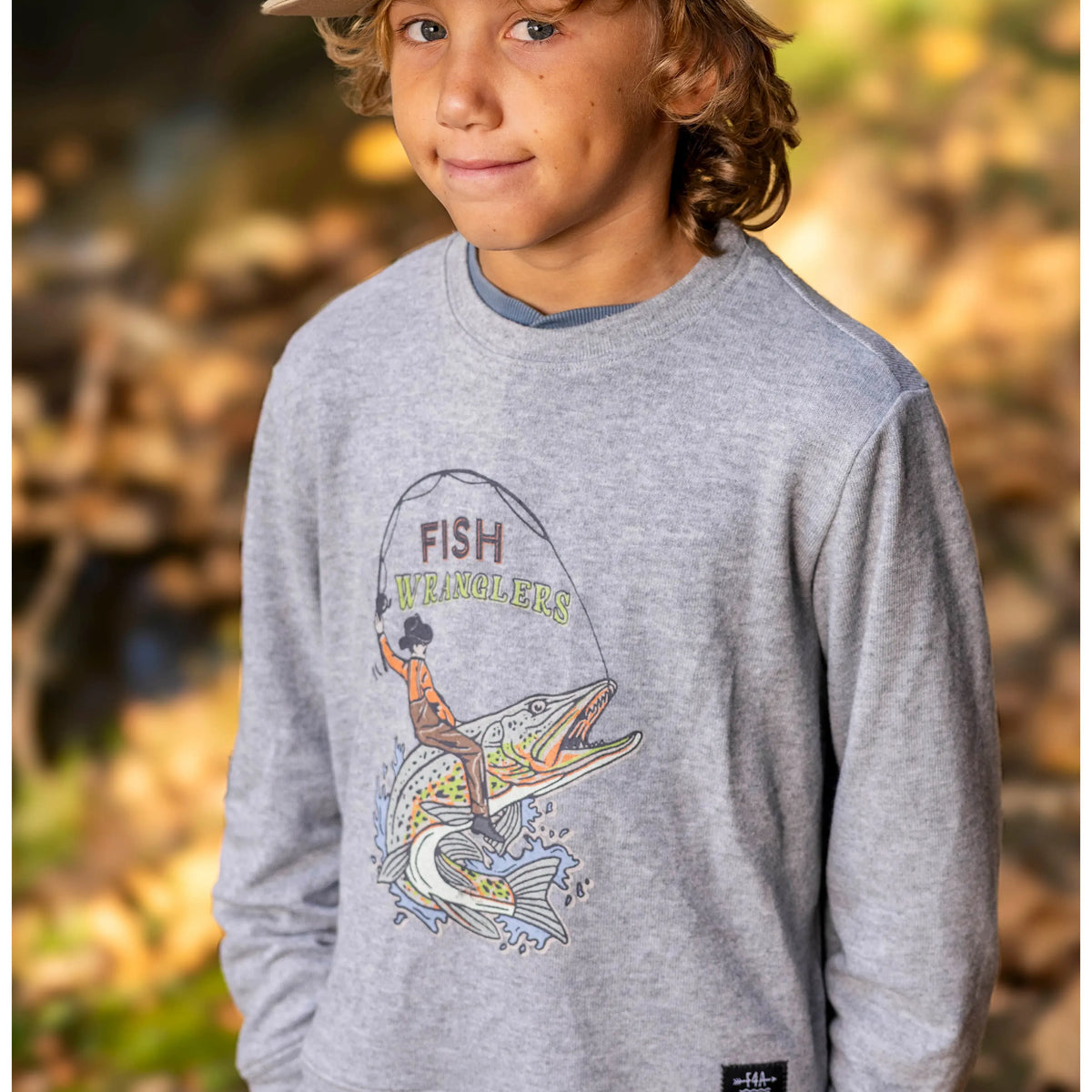 FISH WRANGLER HACCI KNIT PULLOVER