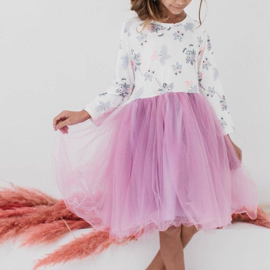 LILAC UNICORN DREAM TUTU DRESS