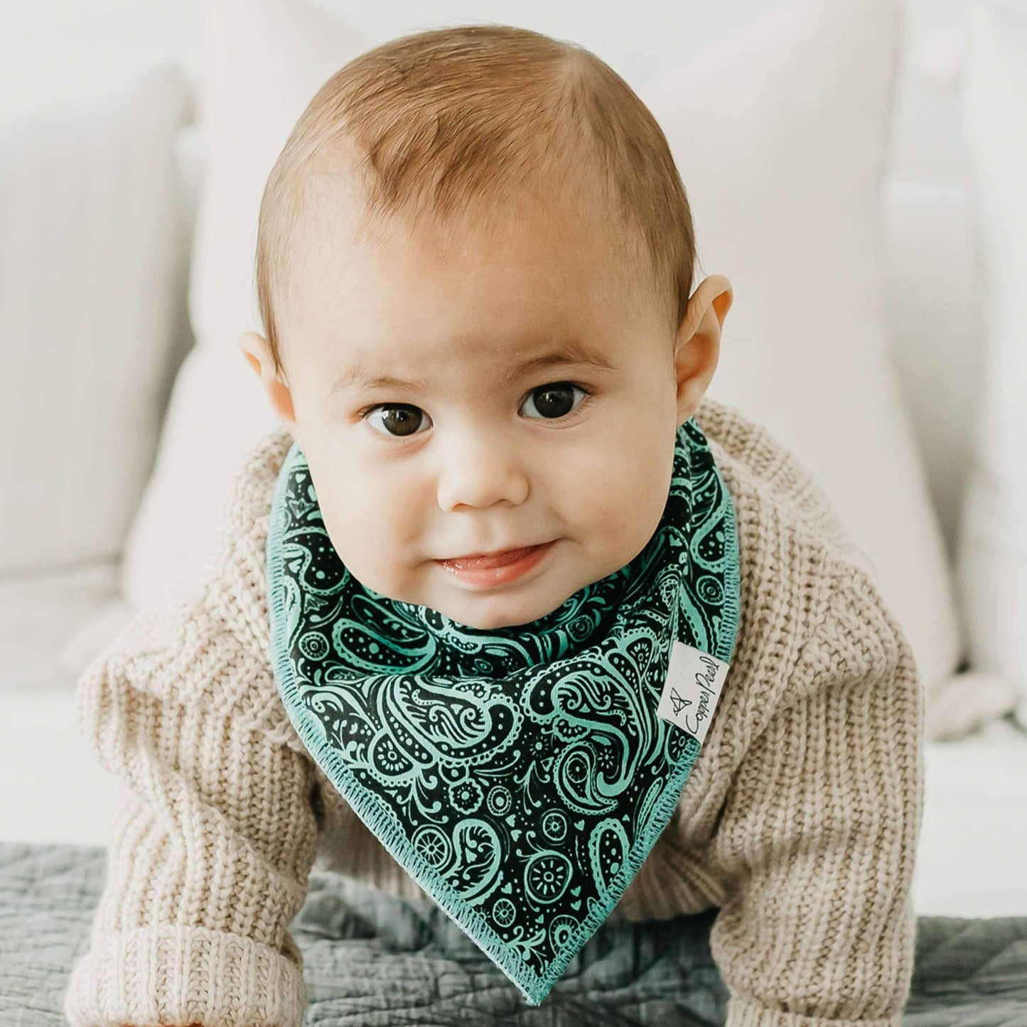 4 PACK BABY BANDANA BIBS || JO