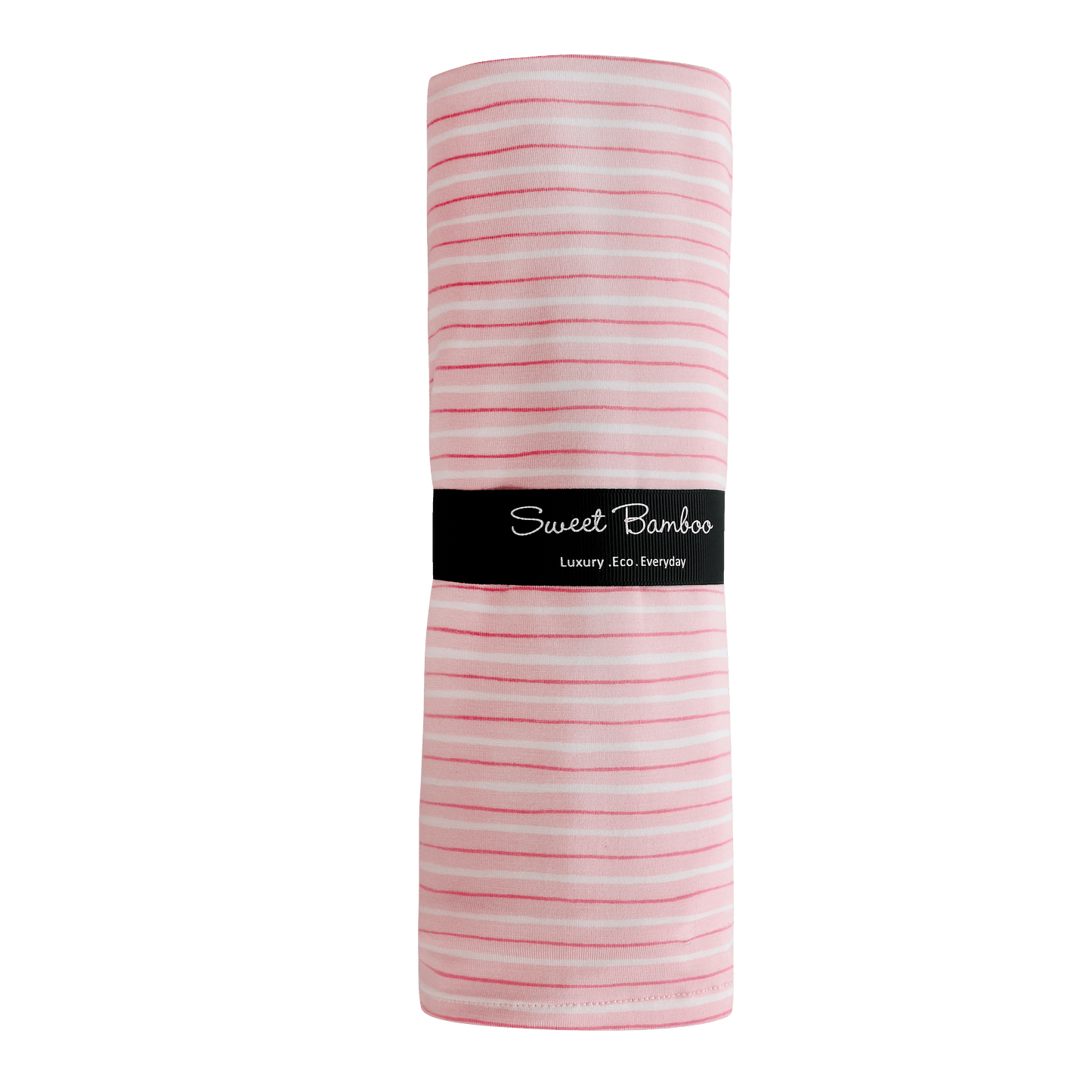 SWADDLE BLANKET || PINK STRIPE