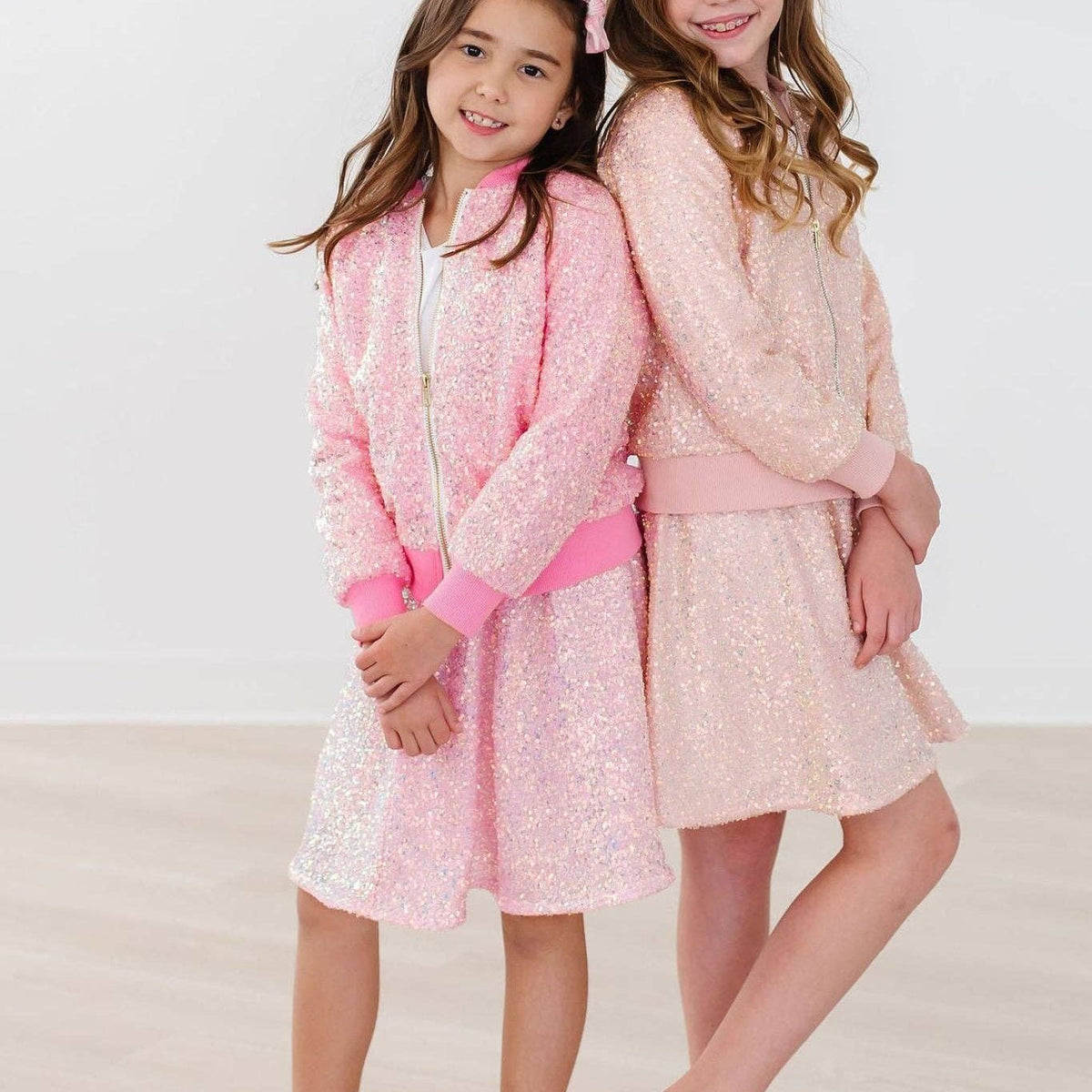 BUBBLEGUM PINK SEQUIN JACKET