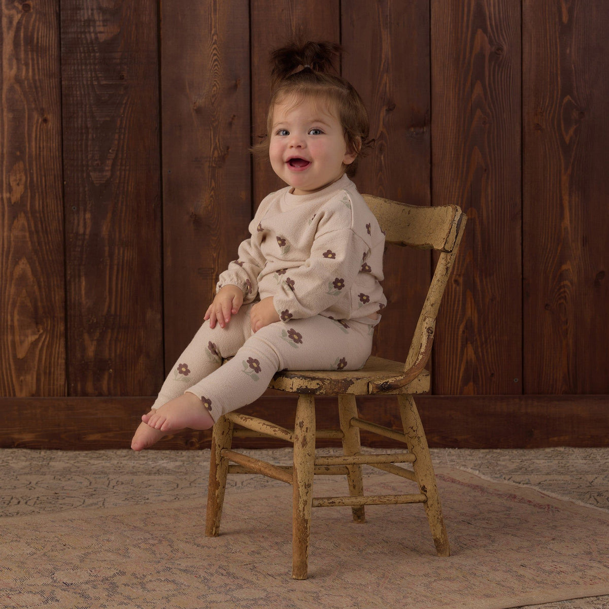 SPONGEY KNIT SET || PETAL DAISY