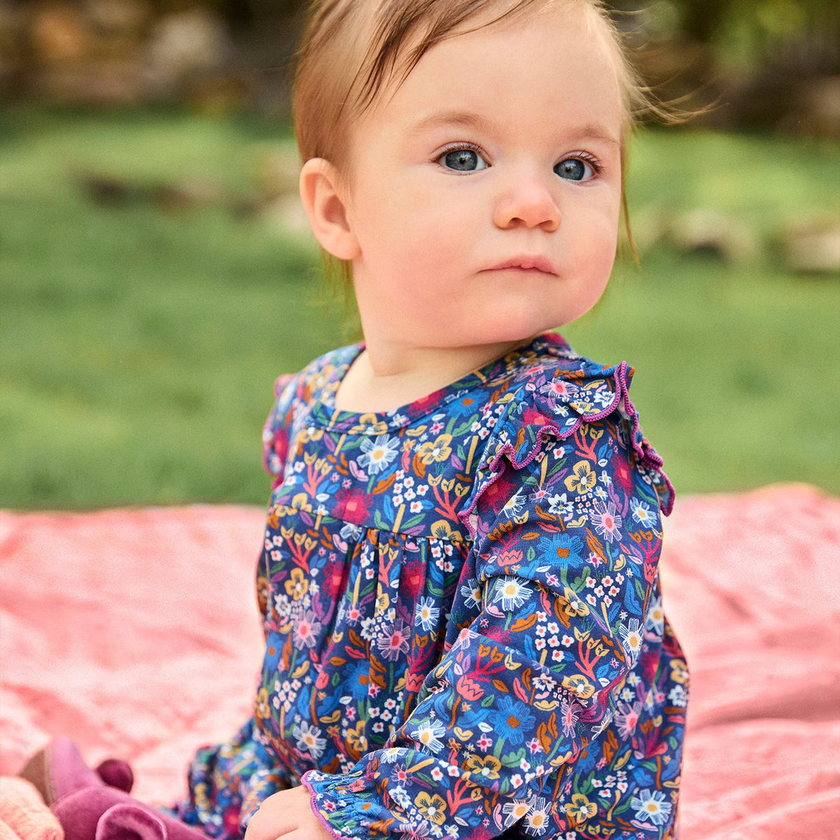 Astrid Modal Flutter Romper detail 2
