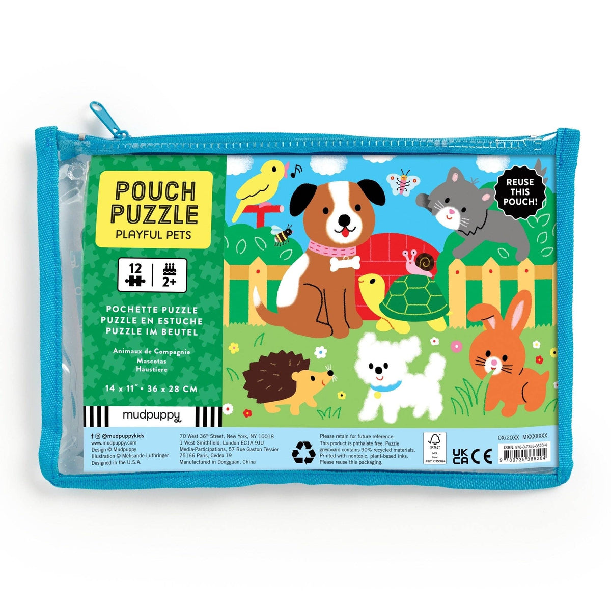 12 PIECE PUCH PUZZLE || PLAYFUL PETS