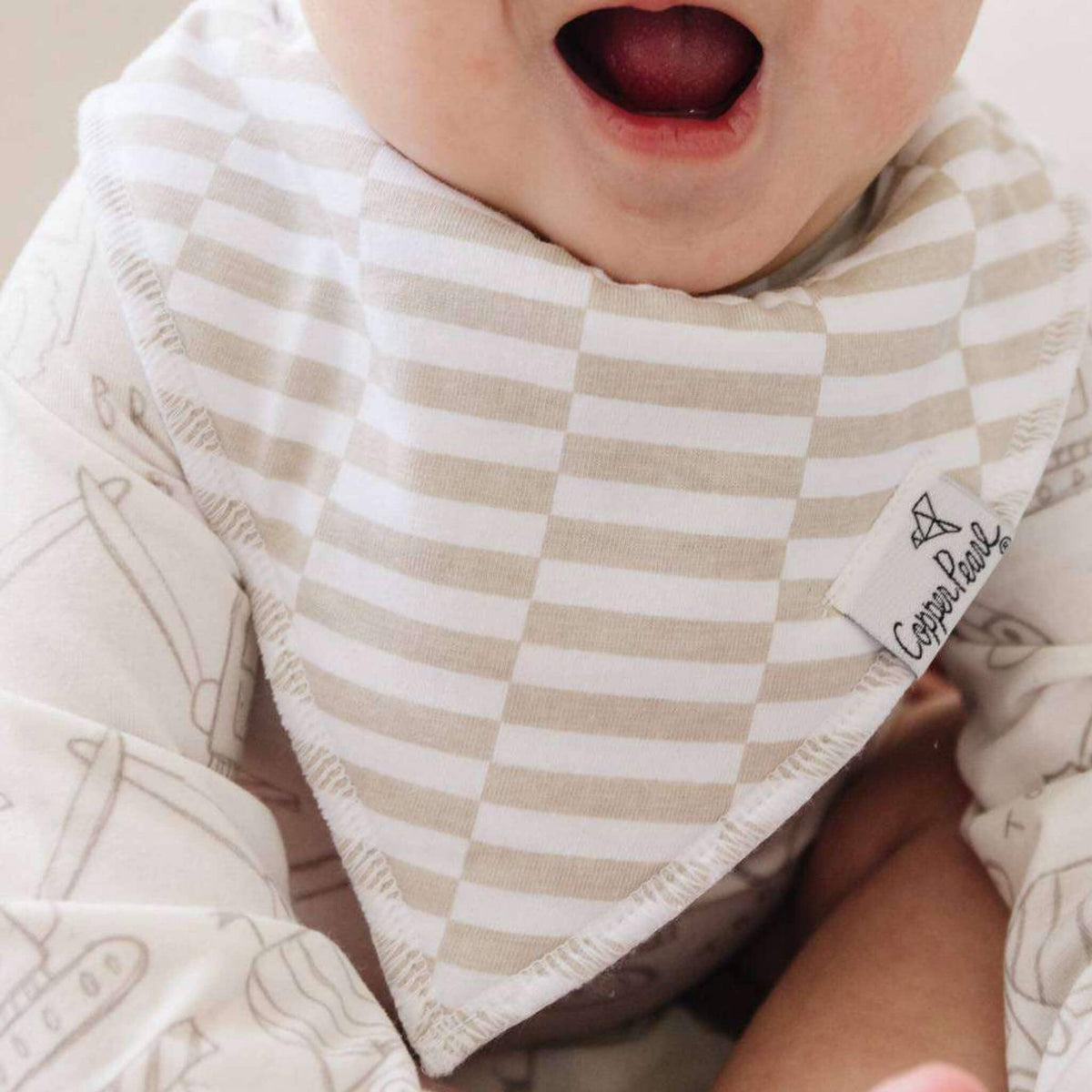 4 PACK BABY BANDANA BIBS || GAGE