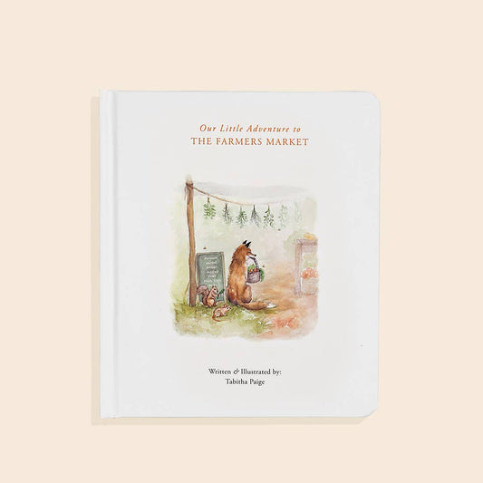 OUR LITTLE ADVENTURE TO THE FARMERS MARKET || BOARD BOOK