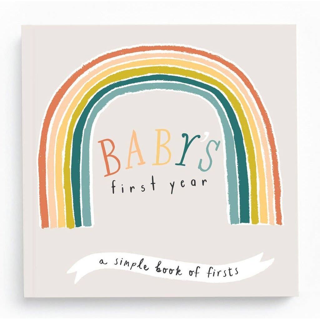 FIRST YEAR BABY BOOK || LITTLE RAINBOW