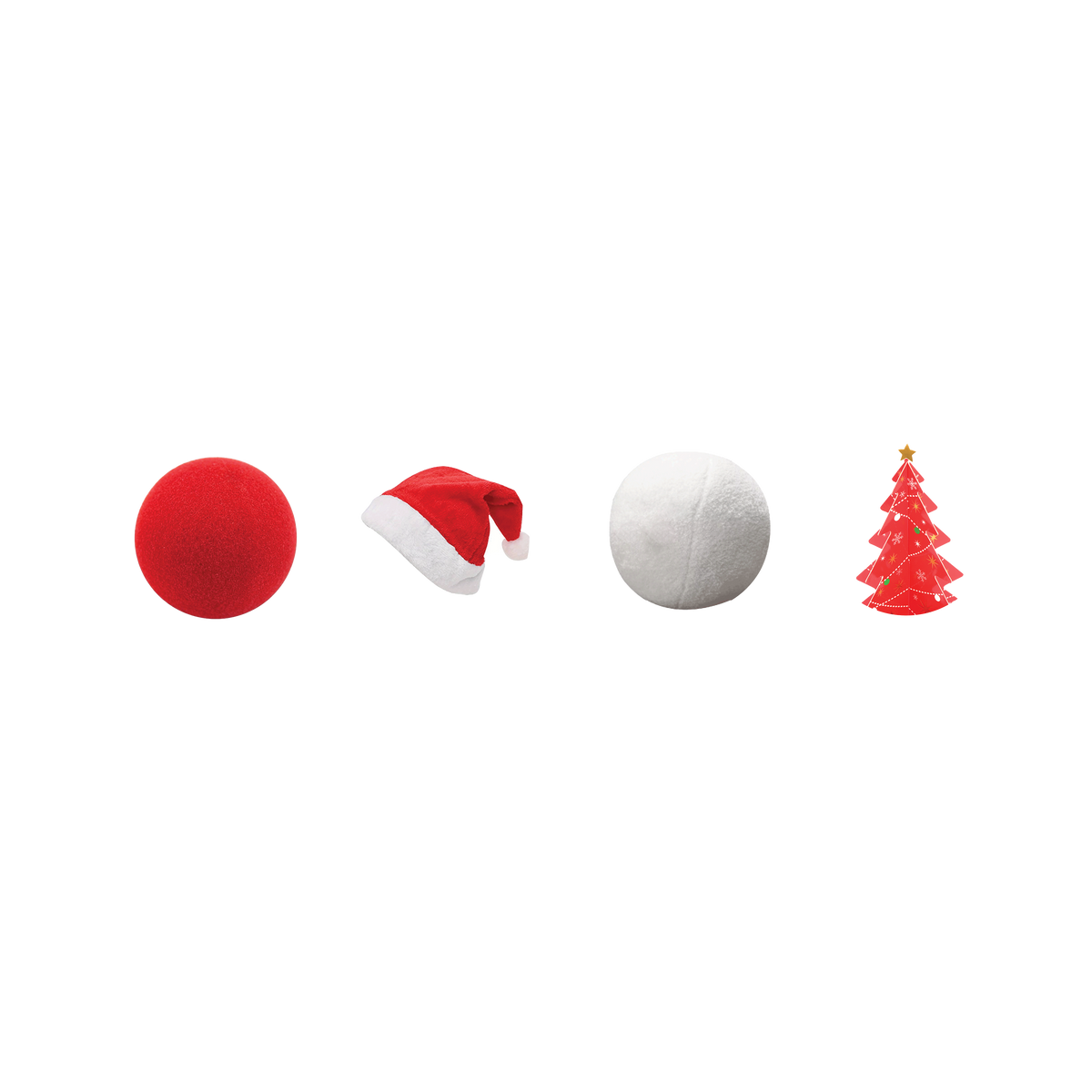 Holiday Charades Christmas Party Game with Props