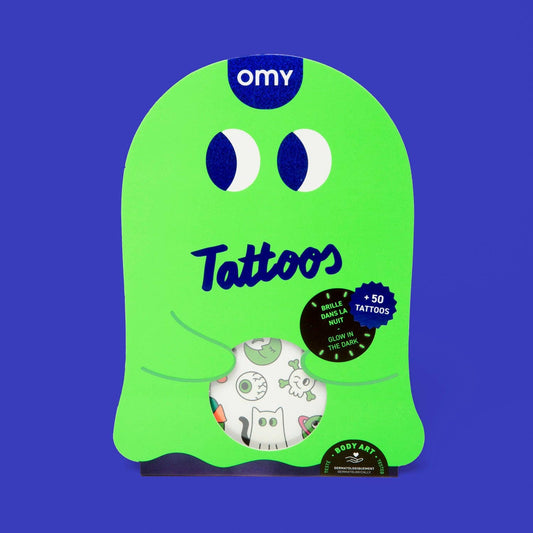TEMPORARY TATTOOS - GLOW IN THE DARK