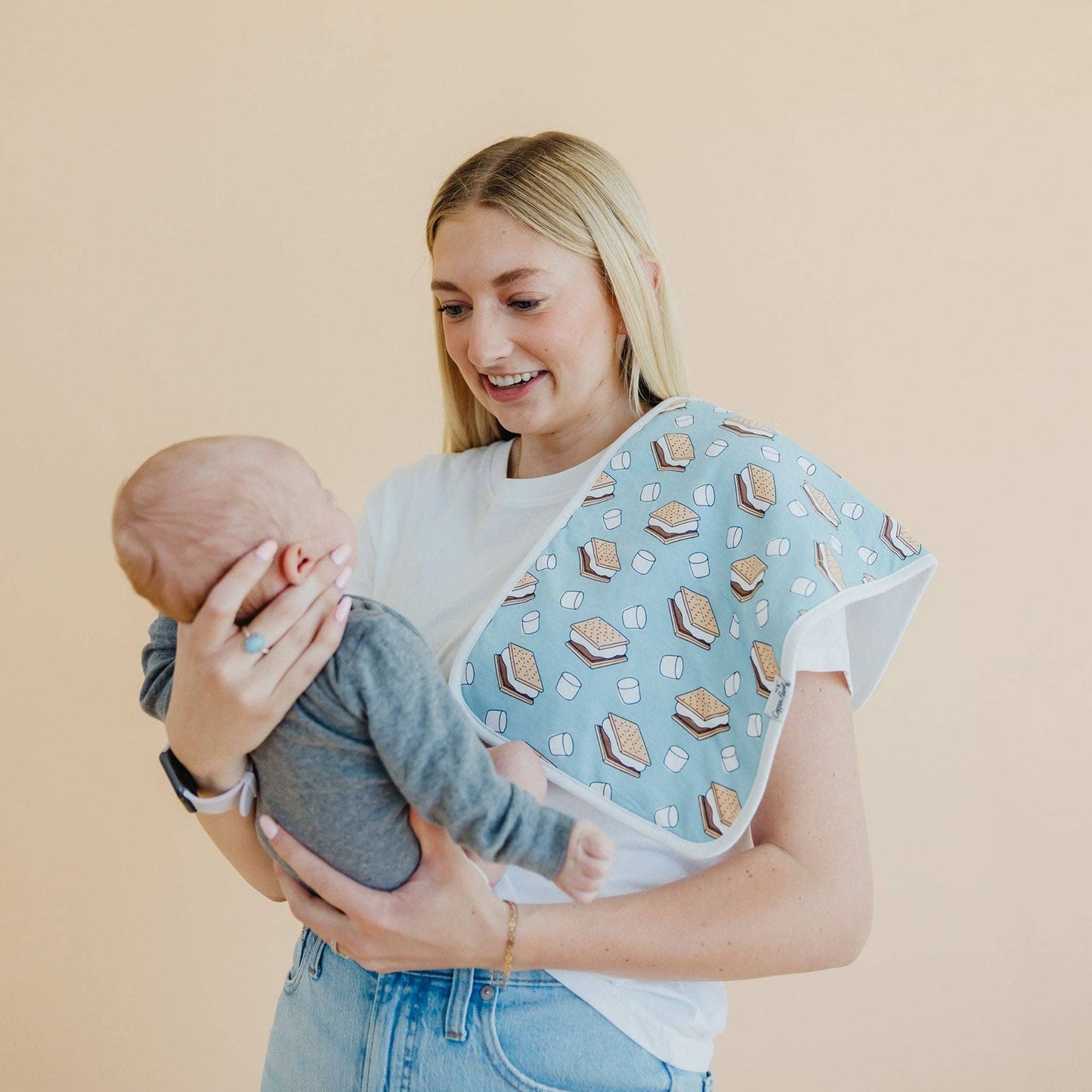 3 PACK PREMIUM BURP CLOTHS || BRIDGER