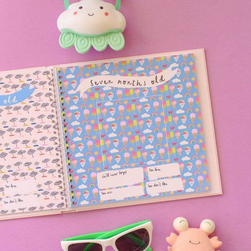 FIRST YEAR BABY BOOK || LITTLE BEACH BABE