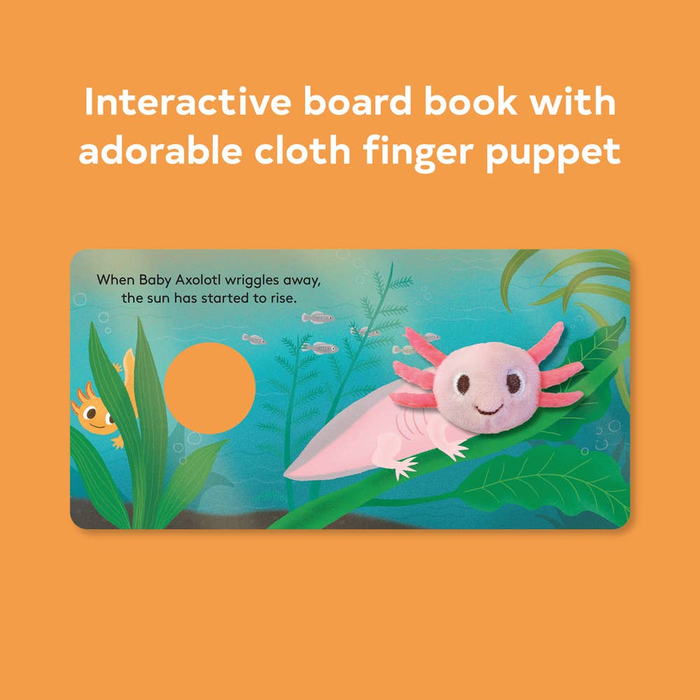 FINGER PUTTET BOOK || BABY AXOLOTL