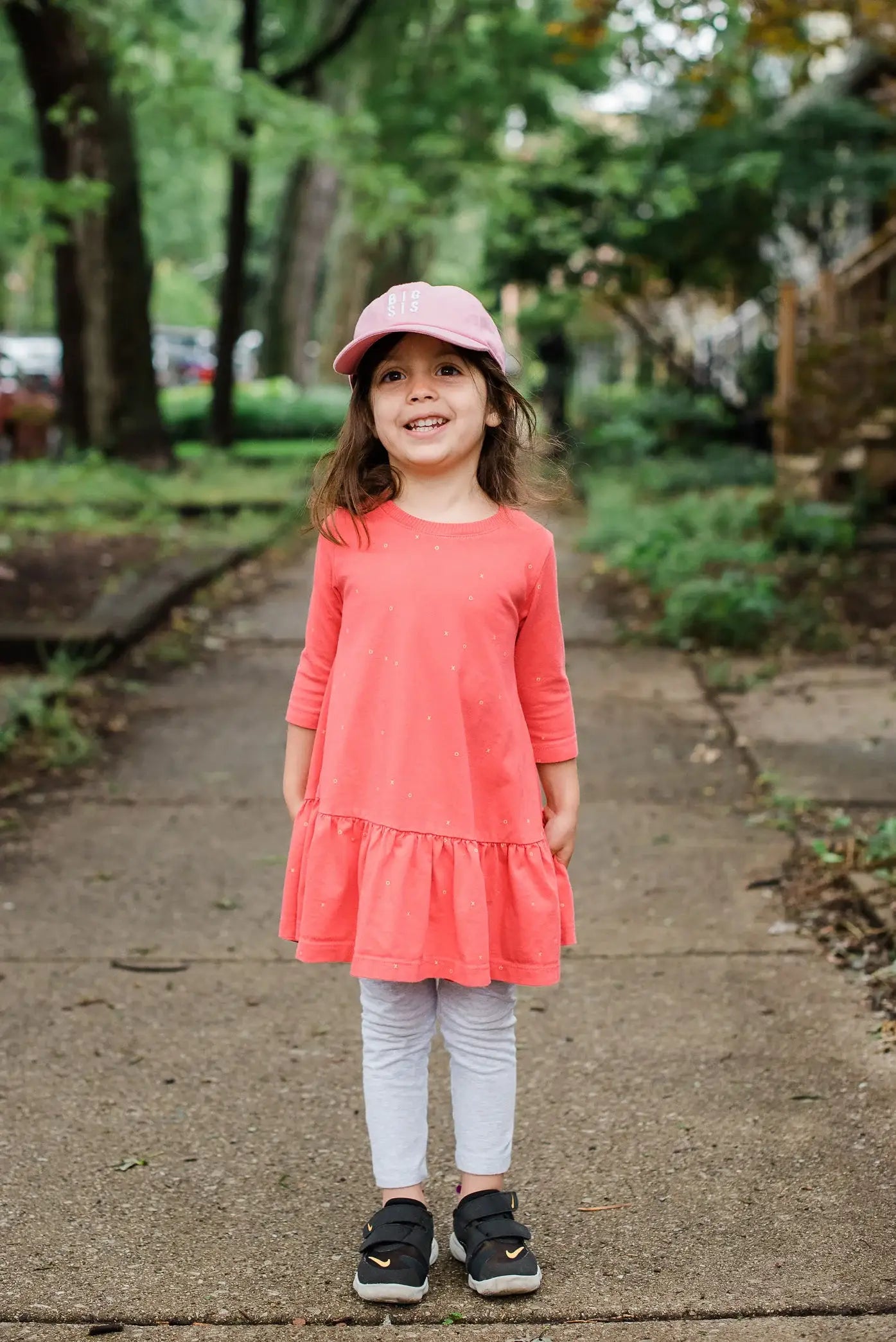 BIB SIS BASEBALL HAT || LIGHT PINK