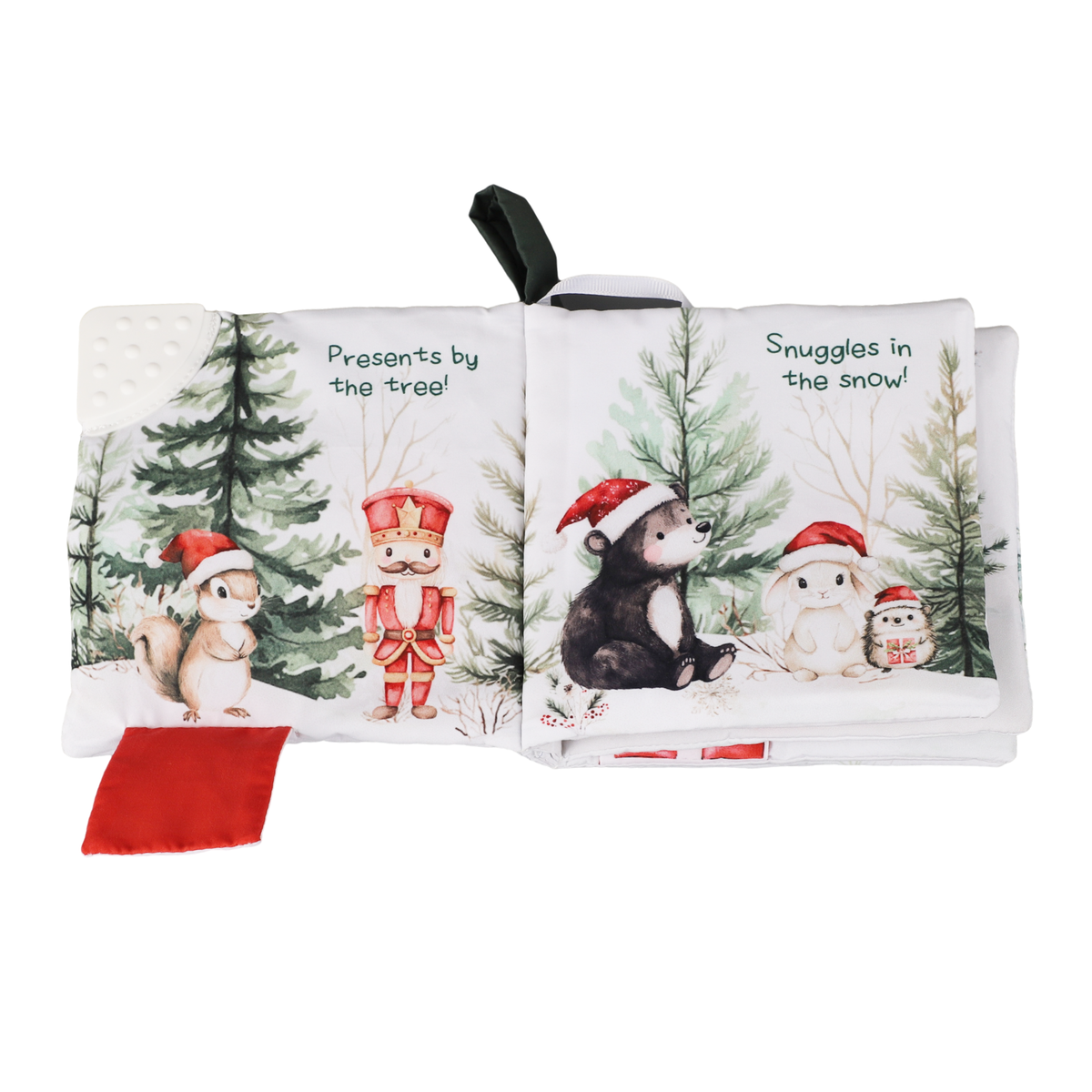 CRINKLE CLOTH BOOK || CHRISTMAS FRIENDS