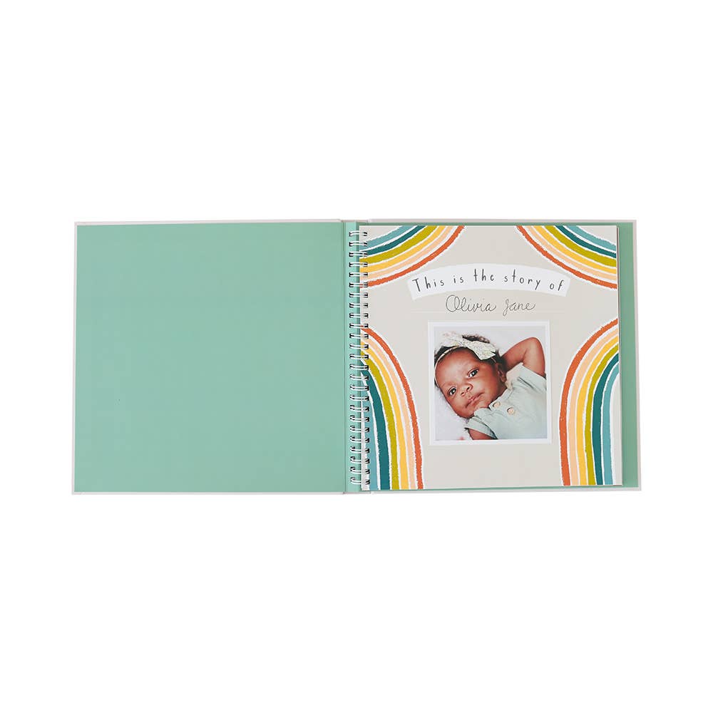 FIRST YEAR BABY BOOK || LITTLE RAINBOW