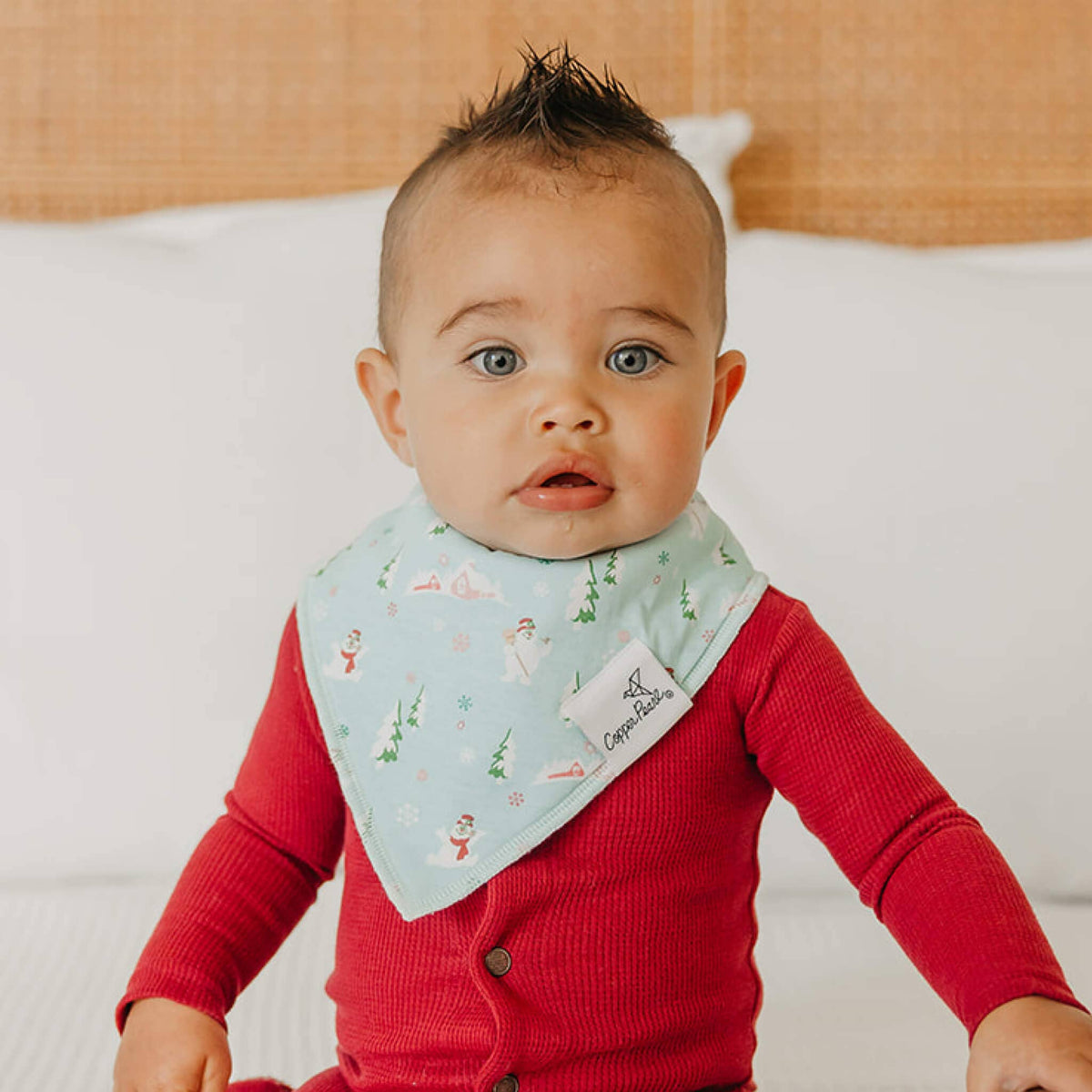 4 Pack Baby Bandana Bibs - Christmas Classics