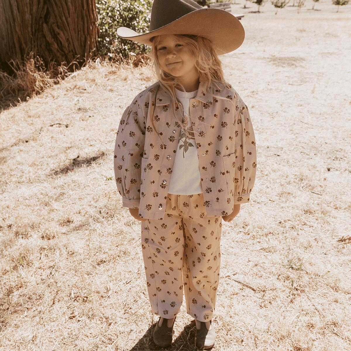Organic Twill Jacket - Rosebud