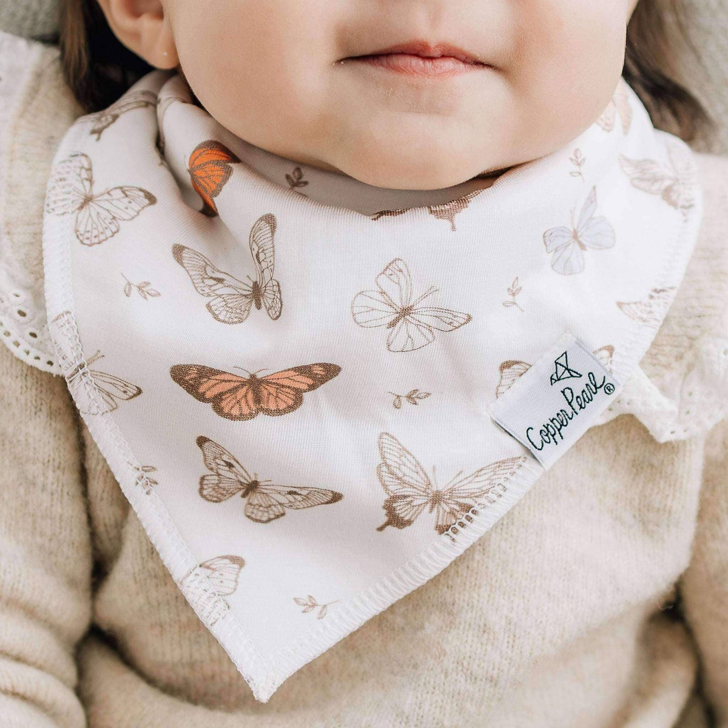 4 PACK BABY BANDANA BIBS || FLORA