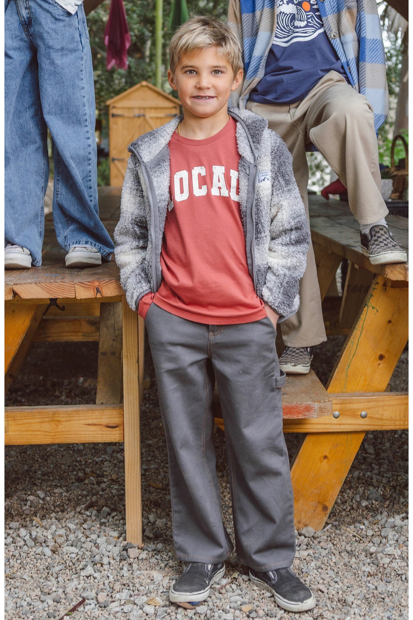 COTTON TWILL CARPENTER PANTS