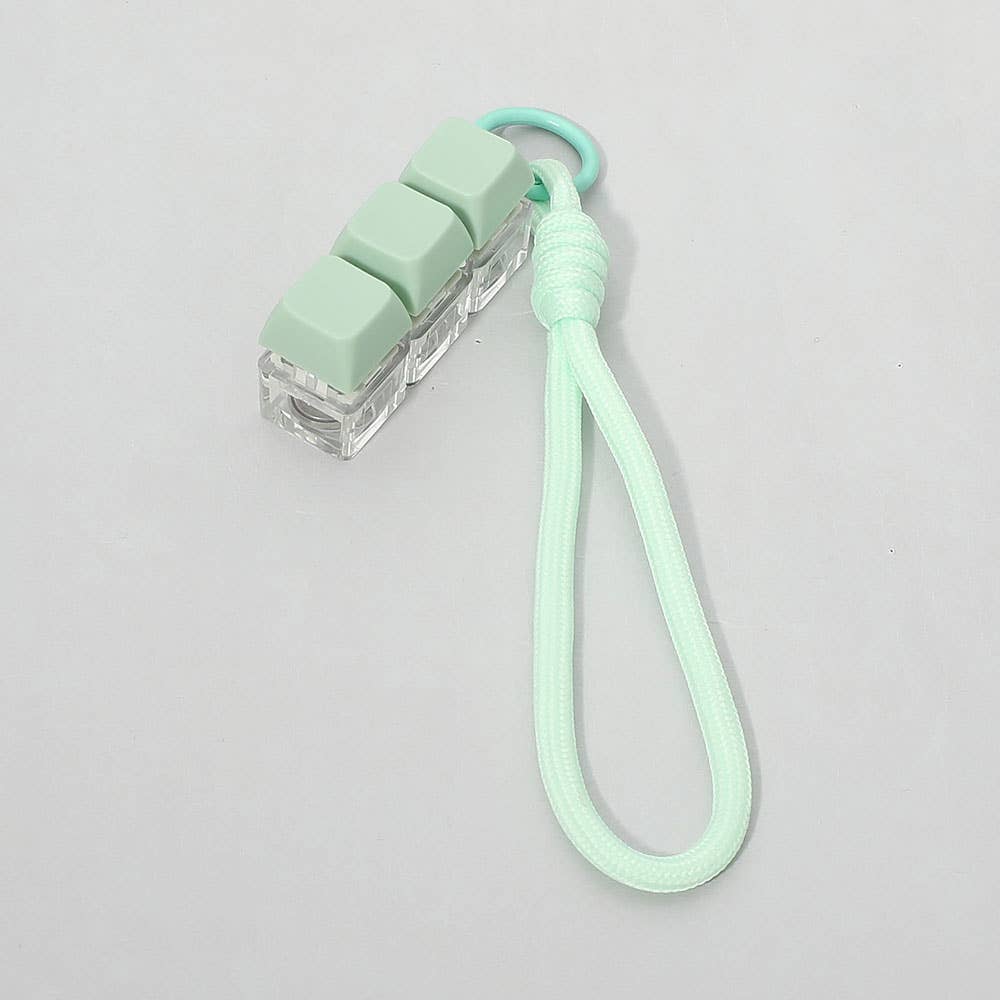 KEYBOARD BAG CHARM || LIGHT UP