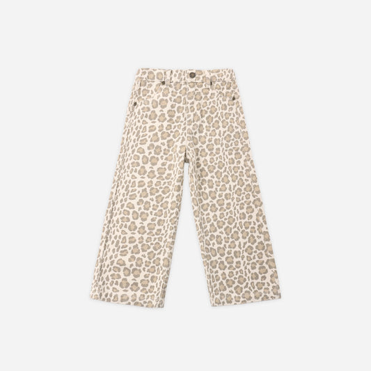 STRAIGHT LEG PANT || LEOPARD