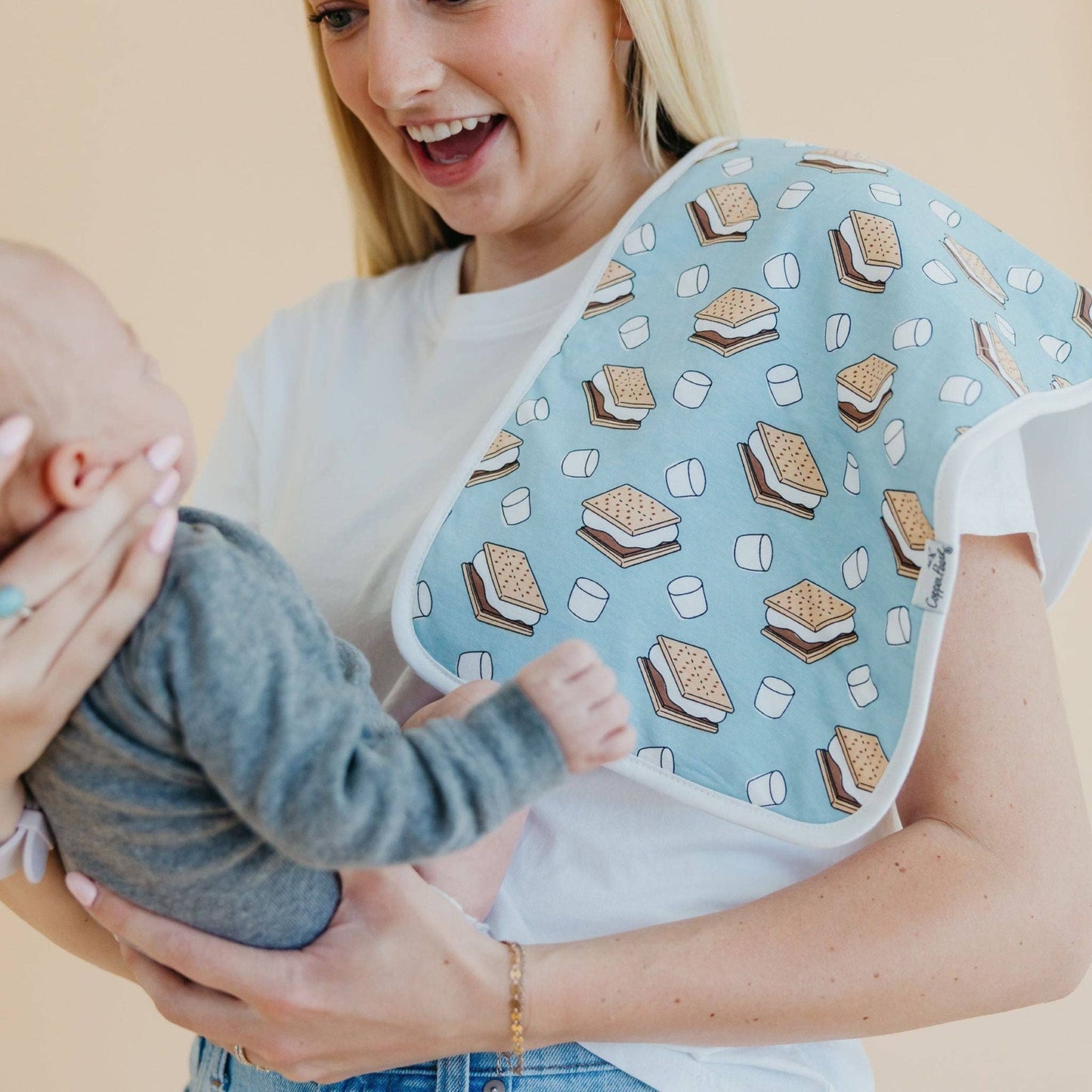 3 PACK PREMIUM BURP CLOTHS || BRIDGER