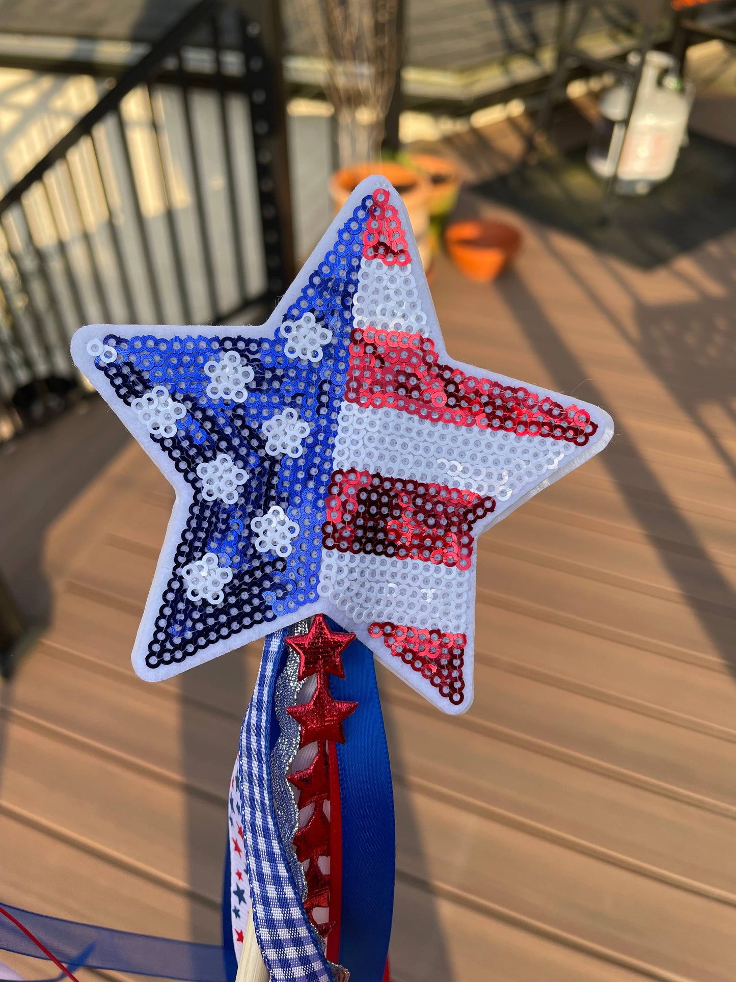 RIBBON WAND || NAVY