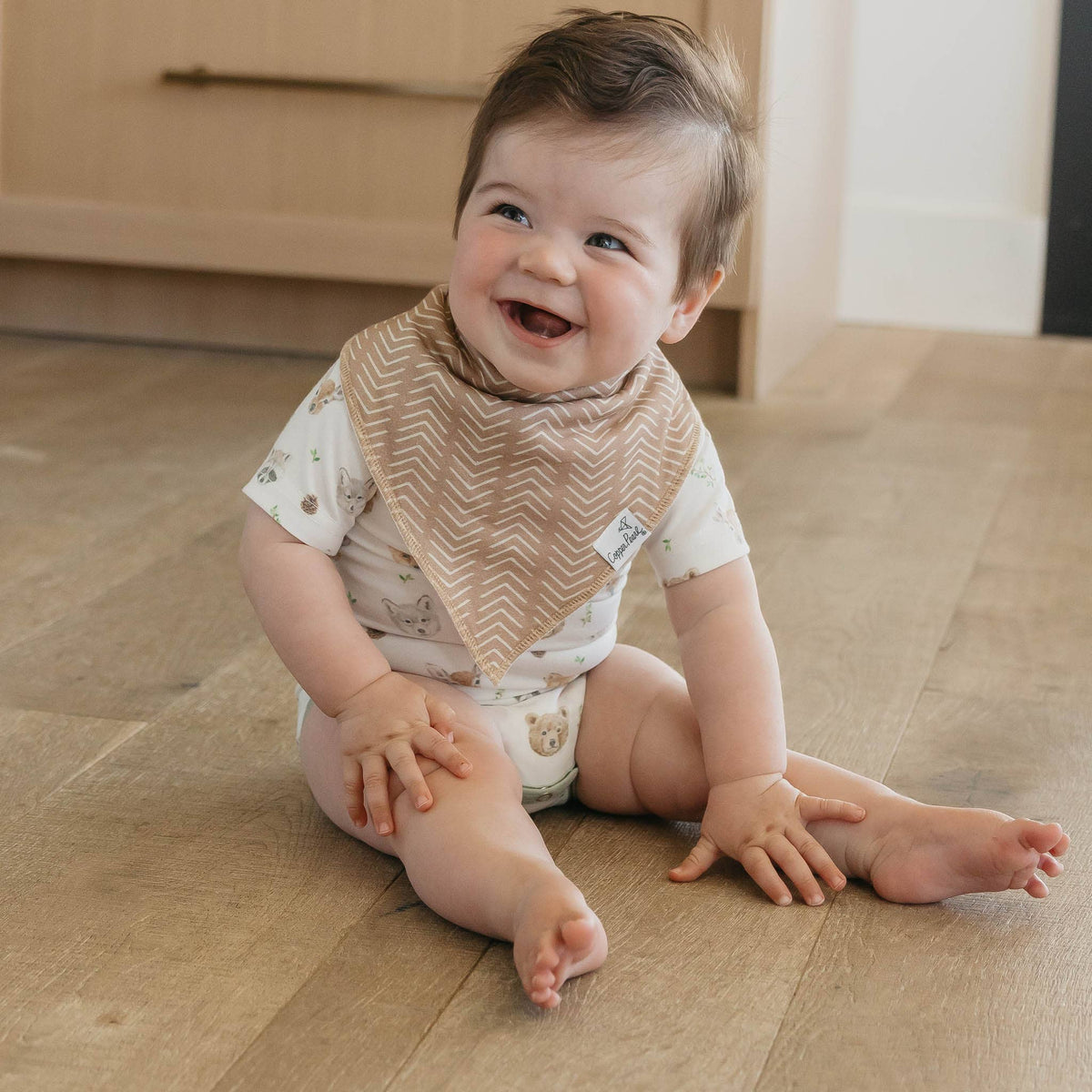 4 PACK BABY BANDANA BIBS || WILDER