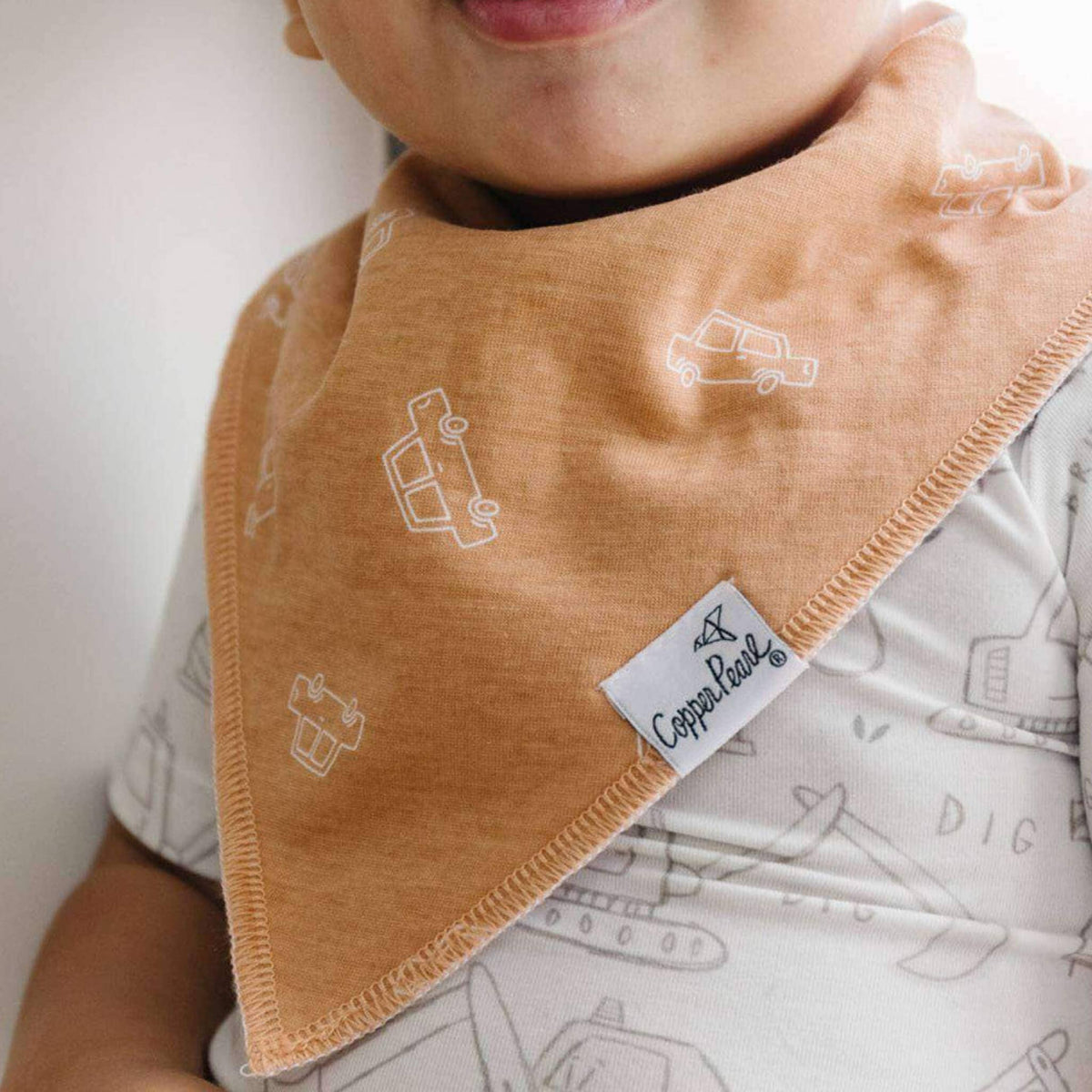 4 PACK BABY BANDANA BIBS || GAGE