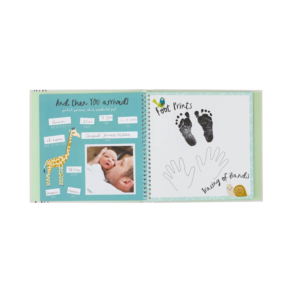 FIRST YEAR BABY BOOK || LITTLE ANIMAL LOVER