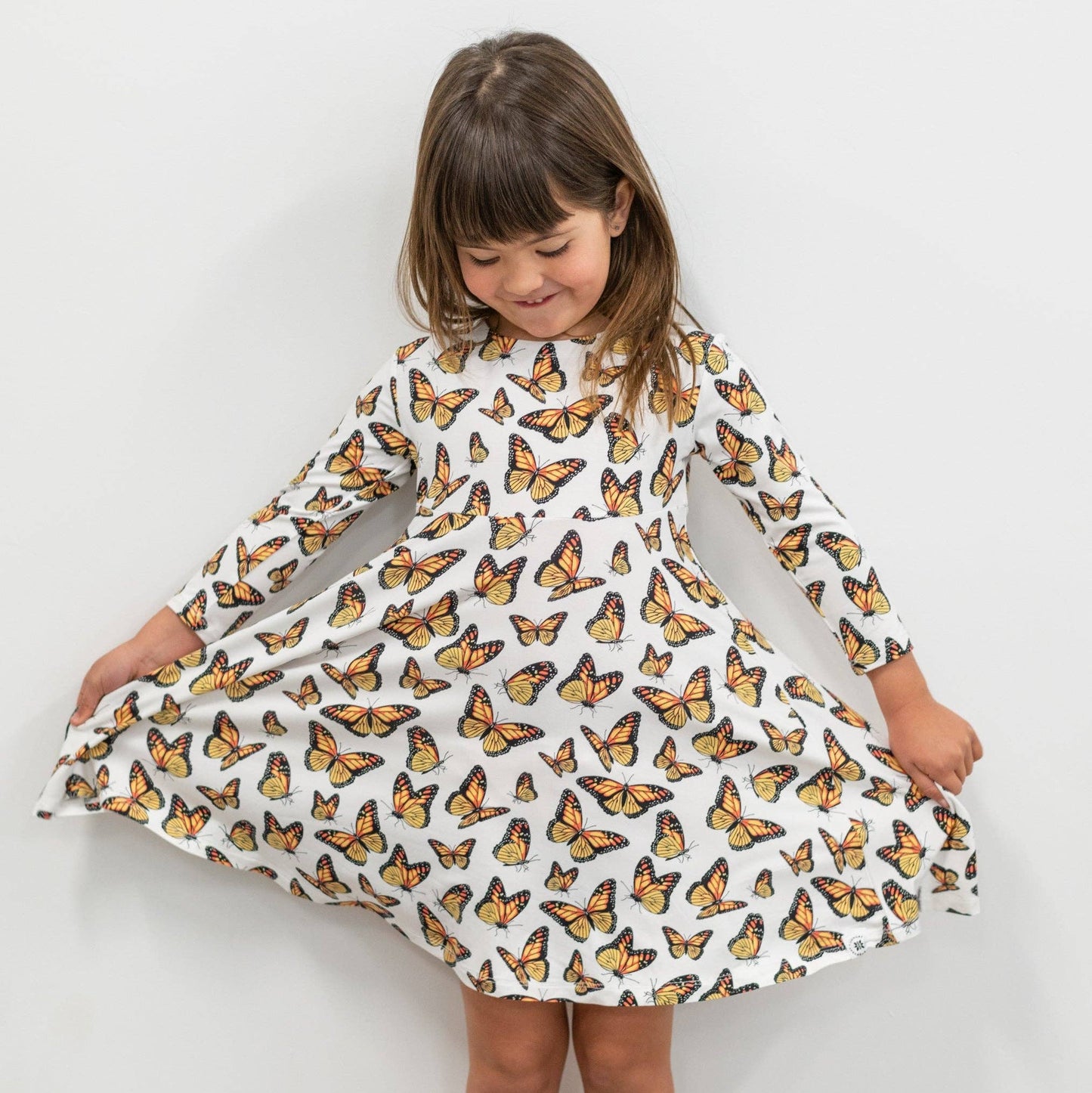 THE GREAT MIGRATION SWIRLY GIRL DRESS