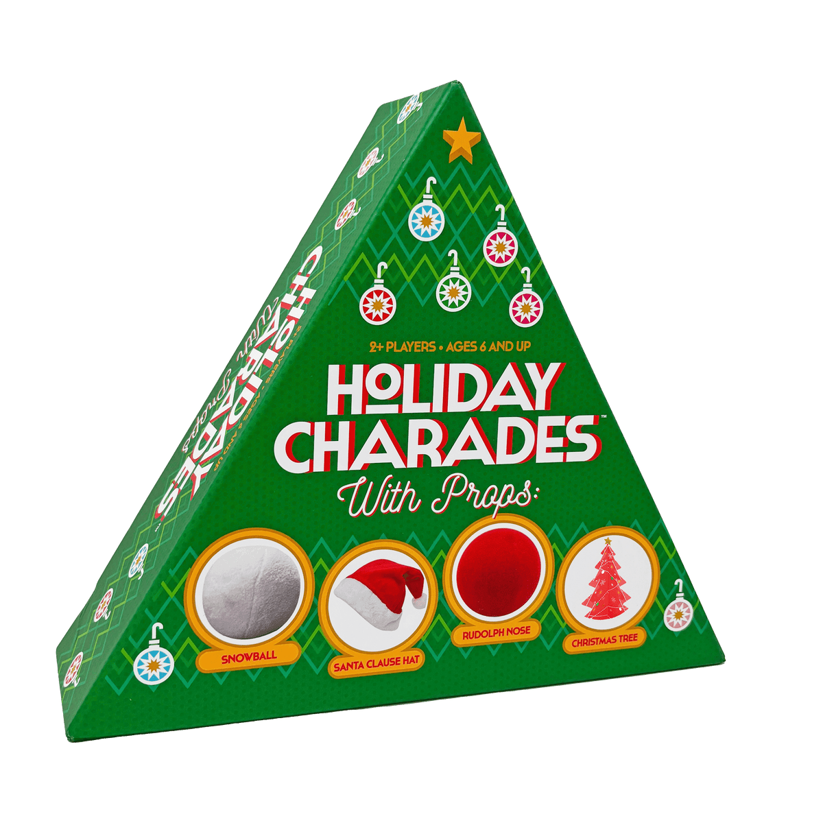 Holiday Charades Christmas Party Game with Props